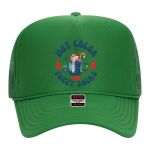 OTTO Cap 5 Panel High Crown Mesh Back Trucker Hat Thumbnail