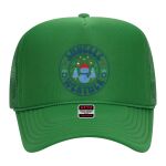 OTTO Cap 5 Panel High Crown Mesh Back Trucker Hat Thumbnail