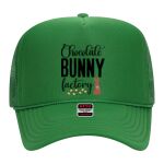 OTTO Cap 5 Panel High Crown Mesh Back Trucker Hat Thumbnail