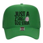 OTTO Cap 5 Panel High Crown Mesh Back Trucker Hat Thumbnail