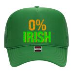 OTTO Cap 5 Panel High Crown Mesh Back Trucker Hat Thumbnail