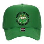 OTTO Cap 5 Panel High Crown Mesh Back Trucker Hat Thumbnail