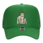 OTTO Cap 5 Panel High Crown Mesh Back Trucker Hat Thumbnail