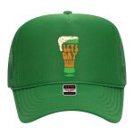 OTTO Cap 5 Panel High Crown Mesh Back Trucker Hat Thumbnail