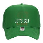 OTTO Cap 5 Panel High Crown Mesh Back Trucker Hat Thumbnail