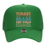 OTTO Cap 5 Panel High Crown Mesh Back Trucker Hat Thumbnail