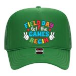 OTTO Cap 5 Panel High Crown Mesh Back Trucker Hat Thumbnail