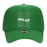 OTTO Cap 5 Panel High Crown Mesh Back Trucker Hat Thumbnail
