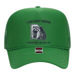OTTO Cap 5 Panel High Crown Mesh Back Trucker Hat Thumbnail