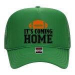 OTTO Cap 5 Panel High Crown Mesh Back Trucker Hat Thumbnail