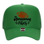 OTTO Cap 5 Panel High Crown Mesh Back Trucker Hat Thumbnail