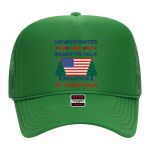 OTTO Cap 5 Panel High Crown Mesh Back Trucker Hat Thumbnail