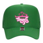 OTTO Cap 5 Panel High Crown Mesh Back Trucker Hat Thumbnail