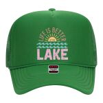 OTTO Cap 5 Panel High Crown Mesh Back Trucker Hat Thumbnail