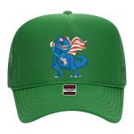 OTTO Cap 5 Panel High Crown Mesh Back Trucker Hat Thumbnail
