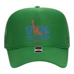 OTTO Cap 5 Panel High Crown Mesh Back Trucker Hat Thumbnail