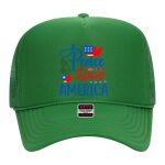 OTTO Cap 5 Panel High Crown Mesh Back Trucker Hat Thumbnail