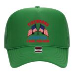 OTTO Cap 5 Panel High Crown Mesh Back Trucker Hat Thumbnail