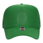 OTTO Cap 5 Panel High Crown Mesh Back Trucker Hat Thumbnail