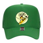 OTTO Cap 5 Panel High Crown Mesh Back Trucker Hat Thumbnail