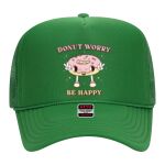 OTTO Cap 5 Panel High Crown Mesh Back Trucker Hat Thumbnail