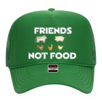 OTTO Cap 5 Panel High Crown Mesh Back Trucker Hat Thumbnail