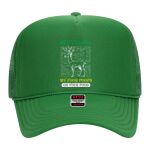 OTTO Cap 5 Panel High Crown Mesh Back Trucker Hat Thumbnail