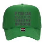OTTO Cap 5 Panel High Crown Mesh Back Trucker Hat Thumbnail