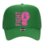 OTTO Cap 5 Panel High Crown Mesh Back Trucker Hat Thumbnail