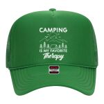 OTTO Cap 5 Panel High Crown Mesh Back Trucker Hat Thumbnail
