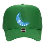 OTTO Cap 5 Panel High Crown Mesh Back Trucker Hat Thumbnail