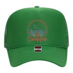 OTTO Cap 5 Panel High Crown Mesh Back Trucker Hat Thumbnail