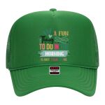 OTTO Cap 5 Panel High Crown Mesh Back Trucker Hat Thumbnail