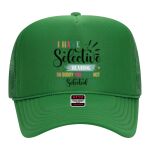 OTTO Cap 5 Panel High Crown Mesh Back Trucker Hat Thumbnail