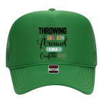 OTTO Cap 5 Panel High Crown Mesh Back Trucker Hat Thumbnail