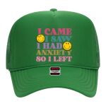 OTTO Cap 5 Panel High Crown Mesh Back Trucker Hat Thumbnail
