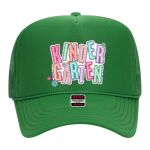 OTTO Cap 5 Panel High Crown Mesh Back Trucker Hat Thumbnail
