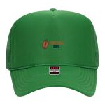 OTTO Cap 5 Panel High Crown Mesh Back Trucker Hat Thumbnail