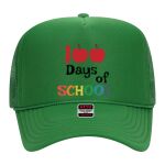 OTTO Cap 5 Panel High Crown Mesh Back Trucker Hat Thumbnail