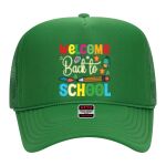 OTTO Cap 5 Panel High Crown Mesh Back Trucker Hat Thumbnail