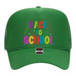 OTTO Cap 5 Panel High Crown Mesh Back Trucker Hat Thumbnail
