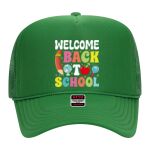 OTTO Cap 5 Panel High Crown Mesh Back Trucker Hat Thumbnail