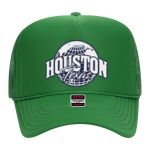 OTTO Cap 5 Panel High Crown Mesh Back Trucker Hat Thumbnail