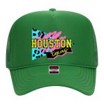 OTTO Cap 5 Panel High Crown Mesh Back Trucker Hat Thumbnail