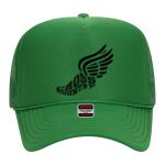 OTTO Cap 5 Panel High Crown Mesh Back Trucker Hat Thumbnail