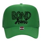 OTTO Cap 5 Panel High Crown Mesh Back Trucker Hat Thumbnail