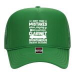 OTTO Cap 5 Panel High Crown Mesh Back Trucker Hat Thumbnail
