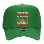 OTTO Cap 5 Panel High Crown Mesh Back Trucker Hat Thumbnail