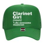 OTTO Cap 5 Panel High Crown Mesh Back Trucker Hat Thumbnail
