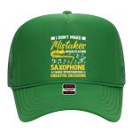 OTTO Cap 5 Panel High Crown Mesh Back Trucker Hat Thumbnail